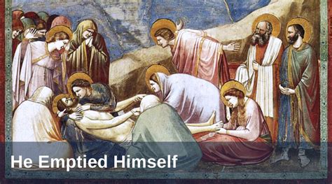 what does it mean that jesus emptied himself|He “Emptied Himself” – How the Dependence of .